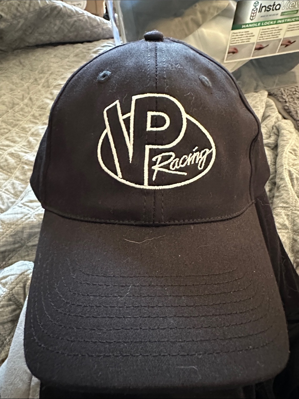 Black Embroidered Baseball Cap